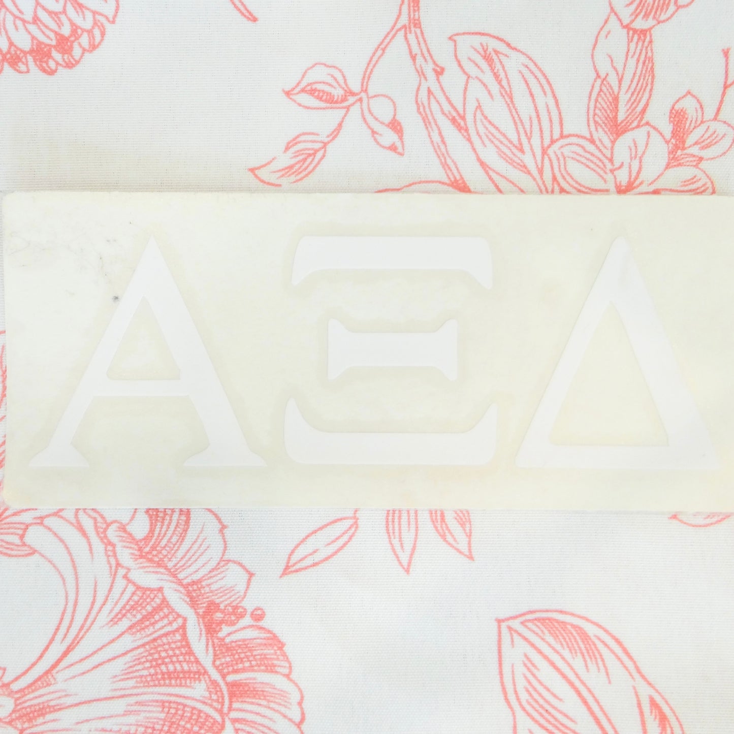 Sorority 2" Car Decal White
