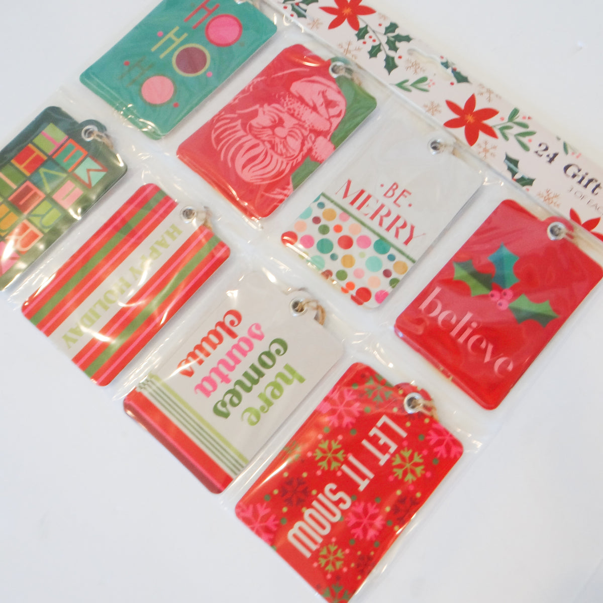 Retro Holiday Gift Tags