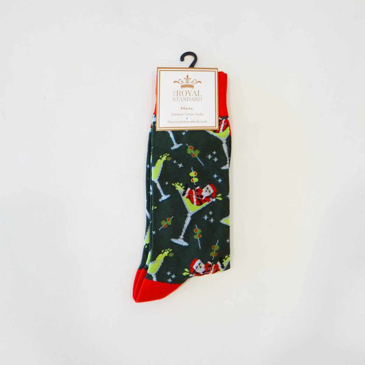 Men's Tipsy Santa Socks