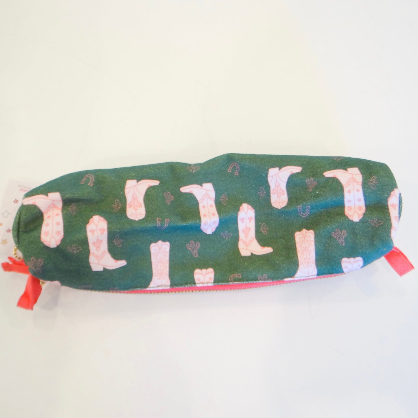 Cowgirl Boots Pencil Pouch