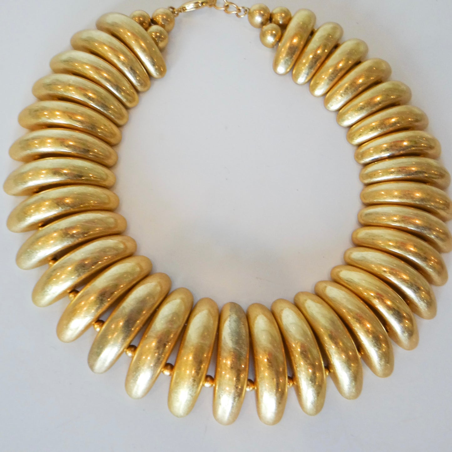 Vintage Gold Statement Necklace