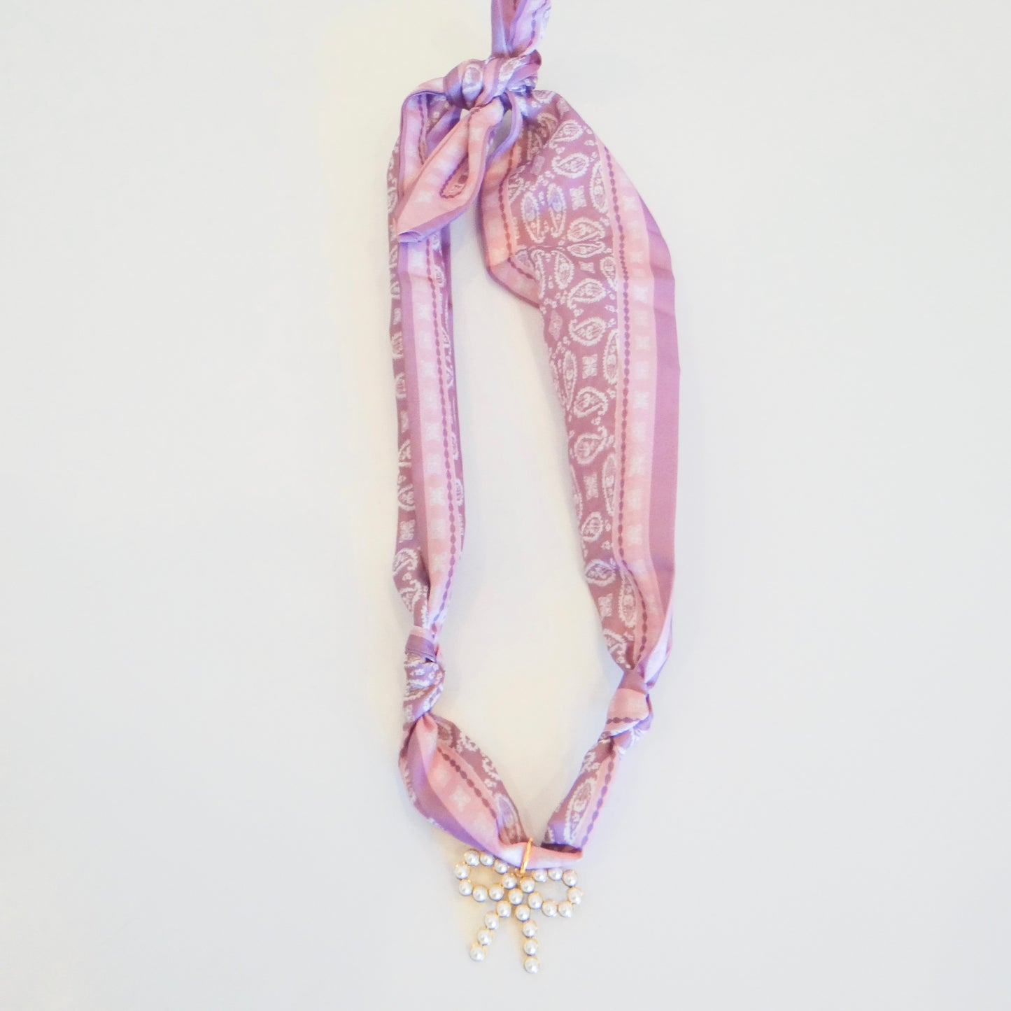 Scarf Charm Necklace
