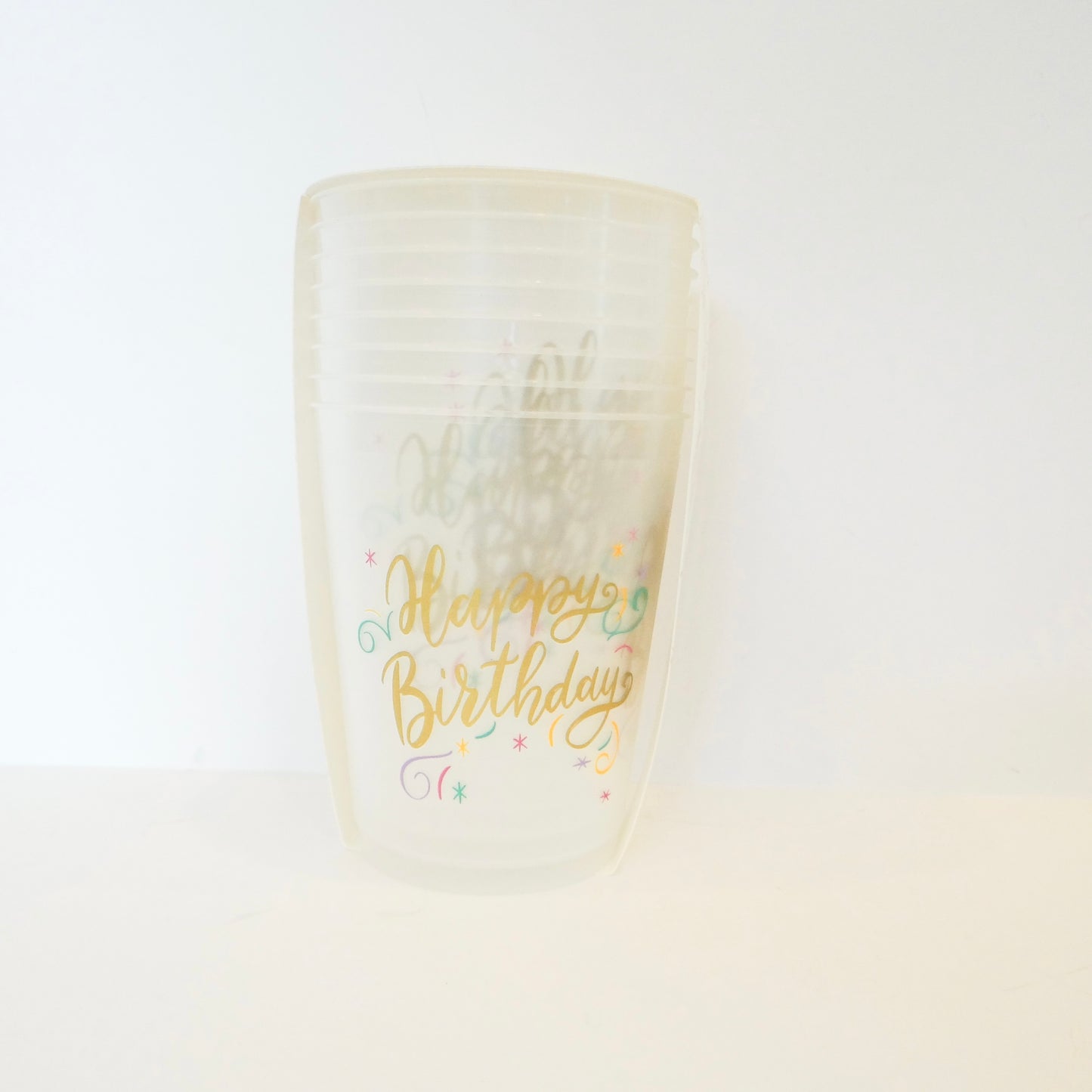 Happy Birthday Frost Flex Cups