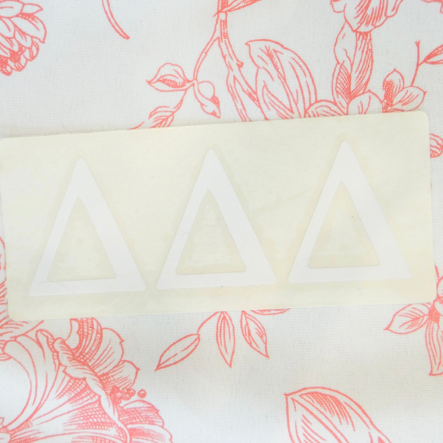 Sorority 2" Car Decal White