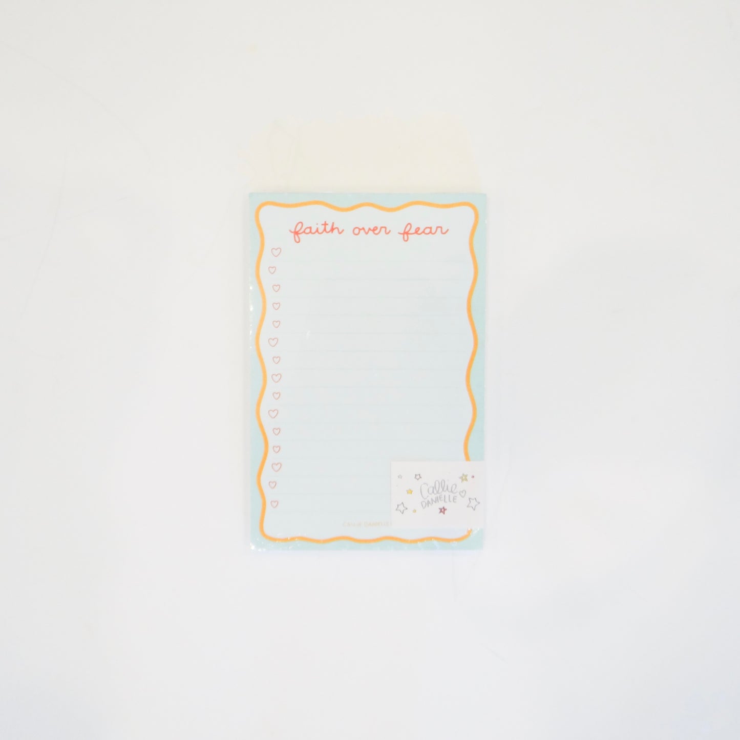 Faith Over Fear Notepad