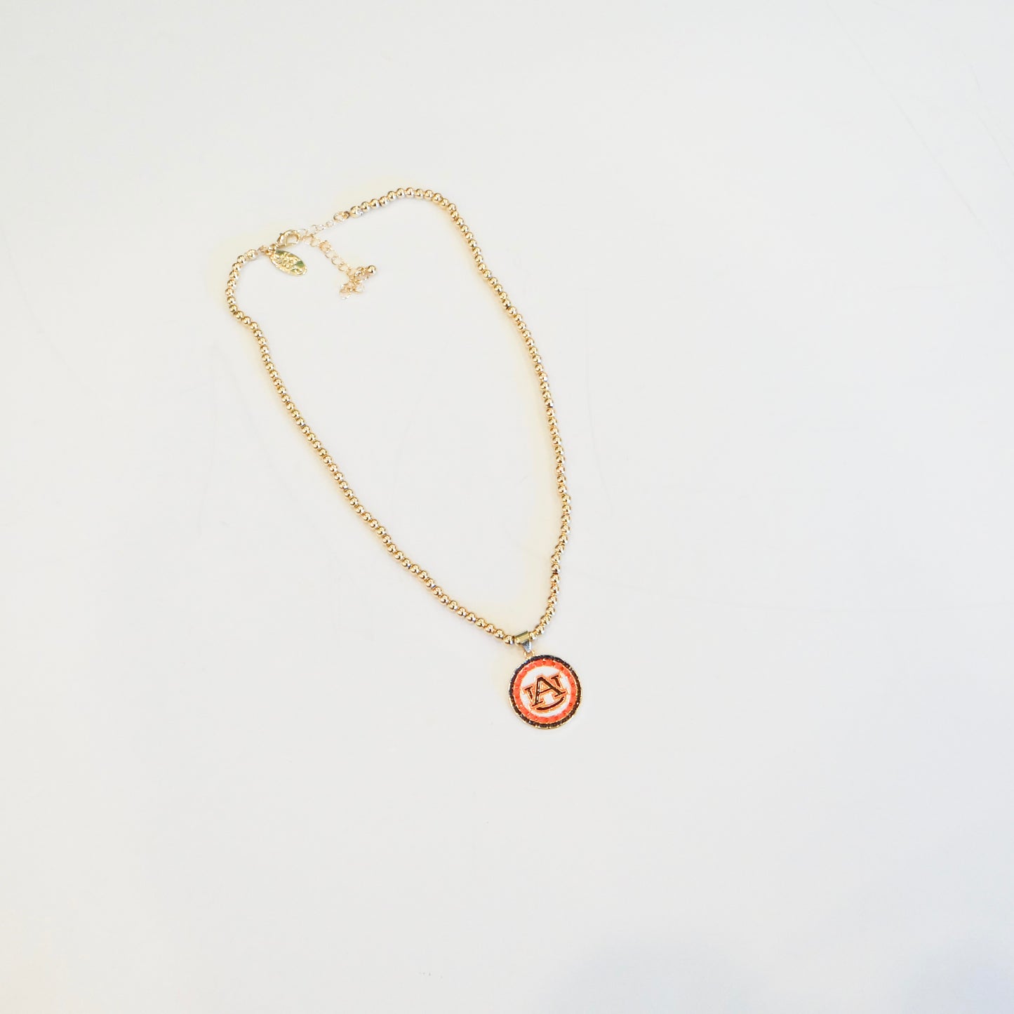 Auburn Disc Necklace