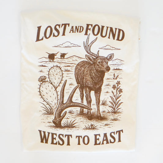 West to East Lost and Found Shirt