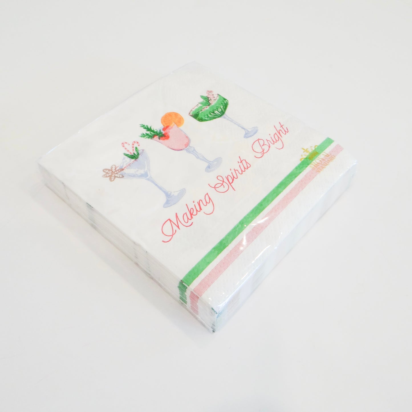 Making Spirits Bright Cocktail Napkins
