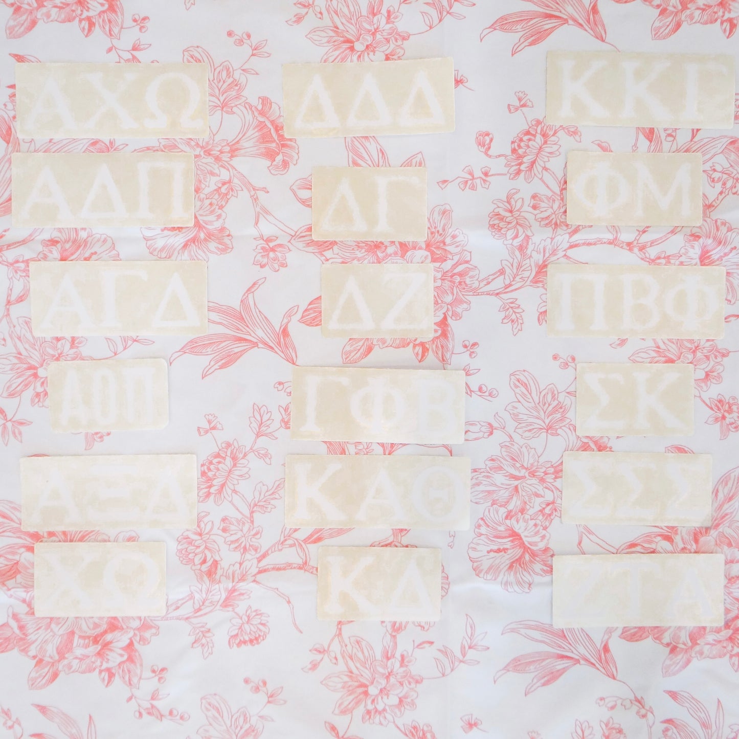 Sorority 2" Car Decal White