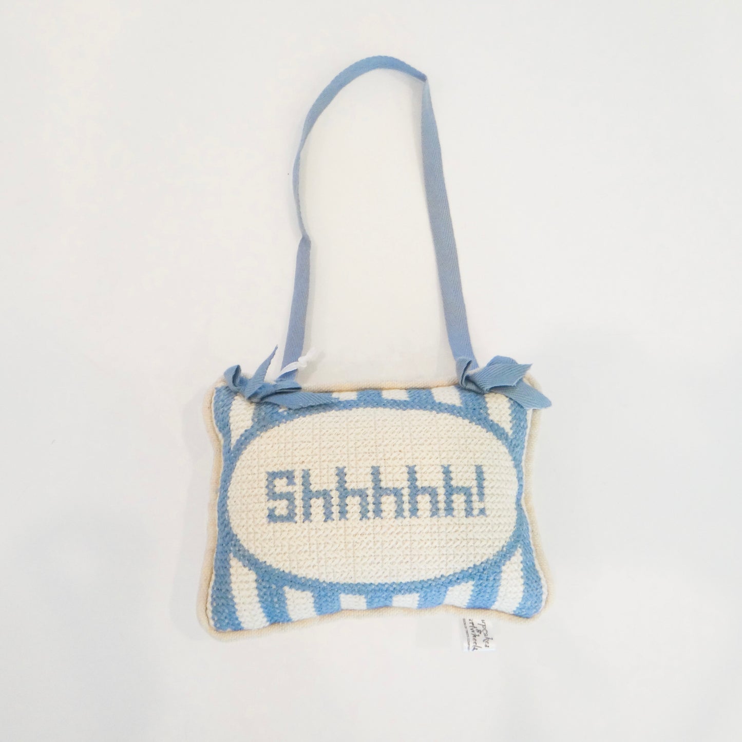 Shhhh! Pillow Door Hanger