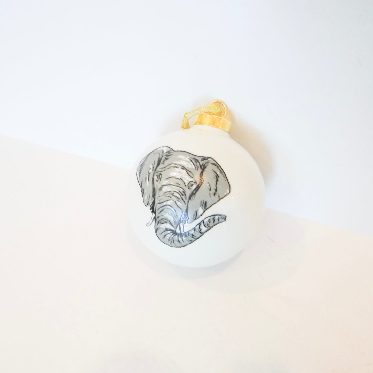 Elephant Ball Ornament