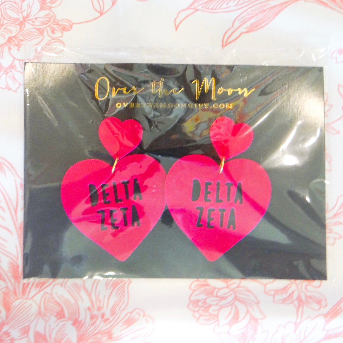 Sorority Heart Earrings
