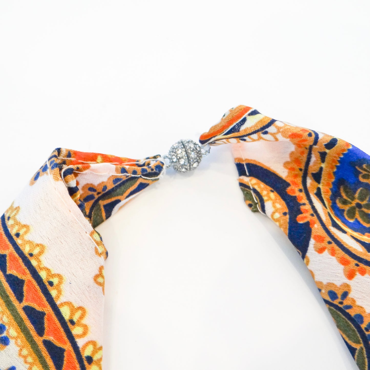 Pearl Drop Scarf Necklace