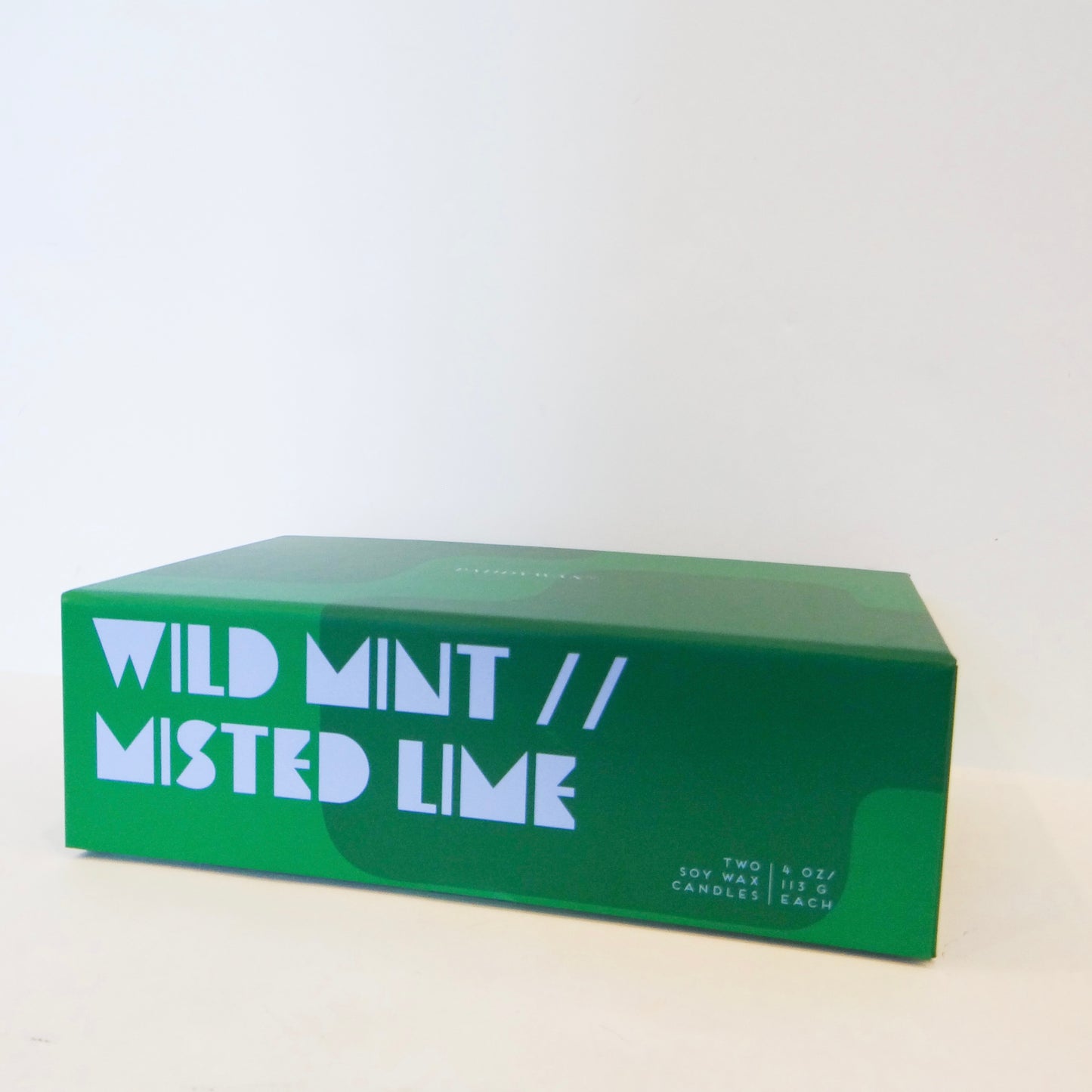 Wild Mint & Misted Lime Boxed Candle Set