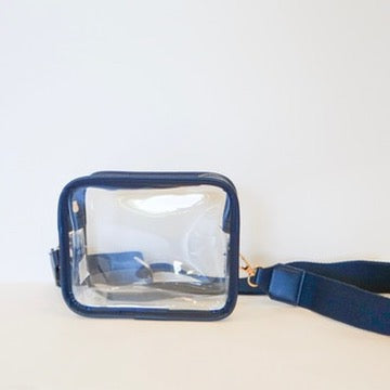 Navy Camera Crossbody