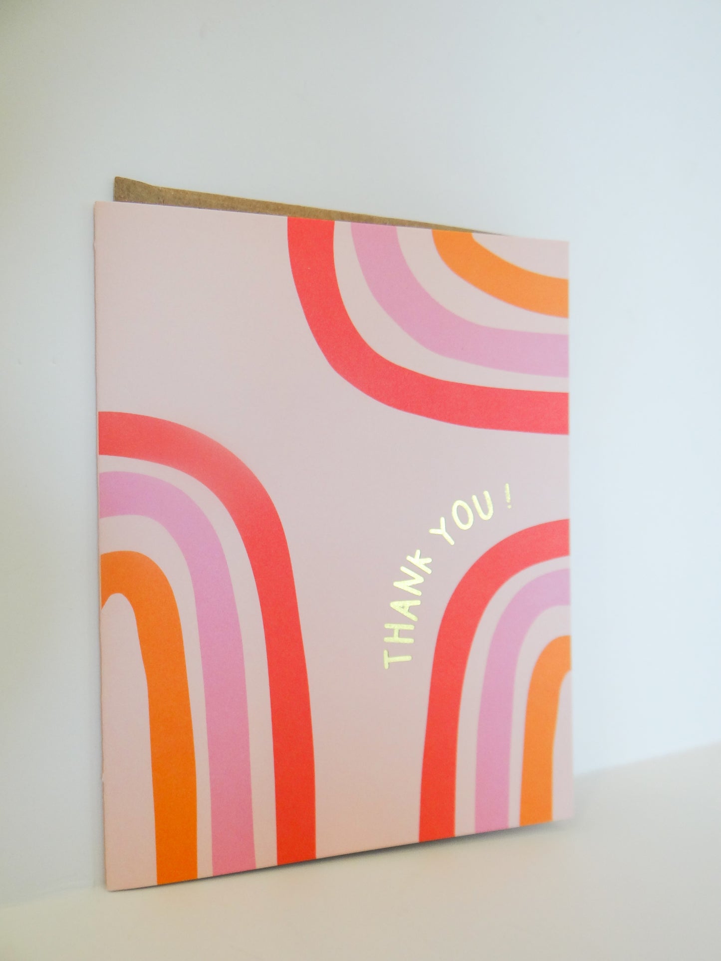 Thank You Rainbow Arches Greeting Card