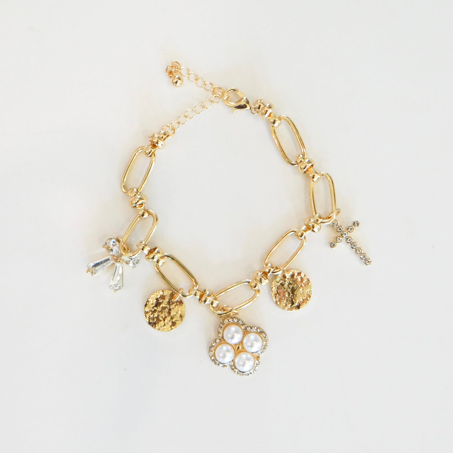 Gold Charm Bracelet