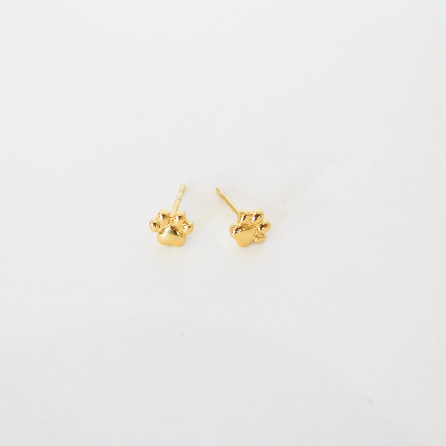 Mini Tiger Paw Stud Earrings