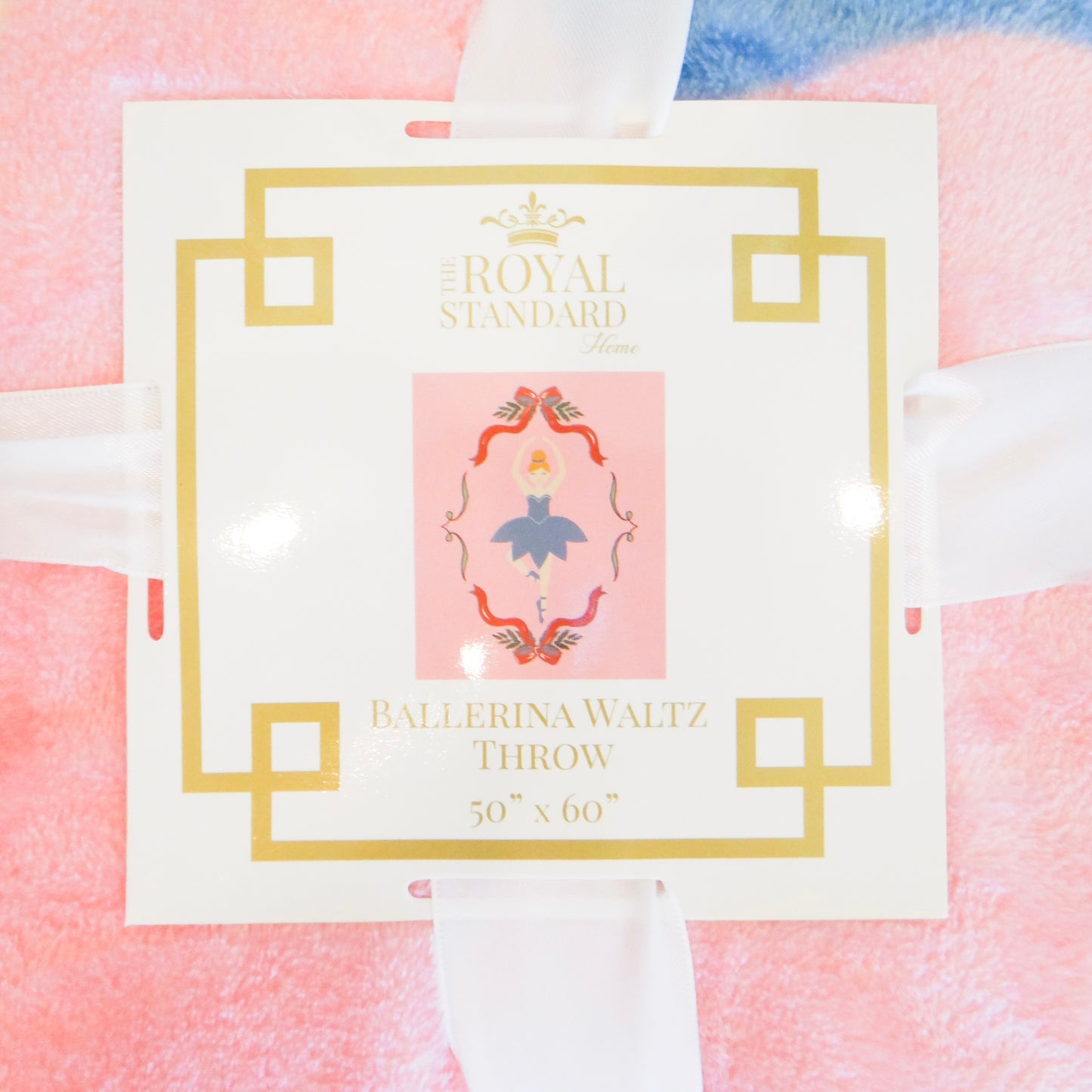 Ballerina Waltz Throw Blanket