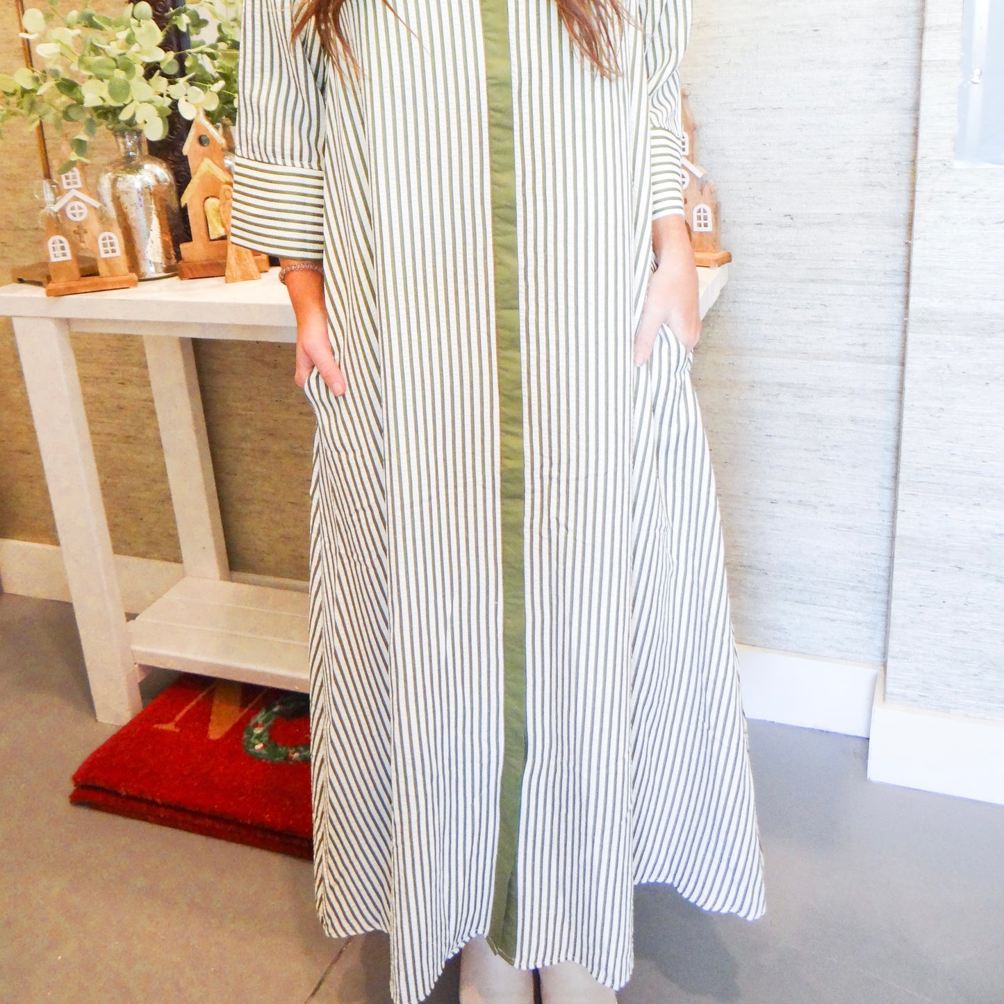 Cedar Stripe Maxi Dress