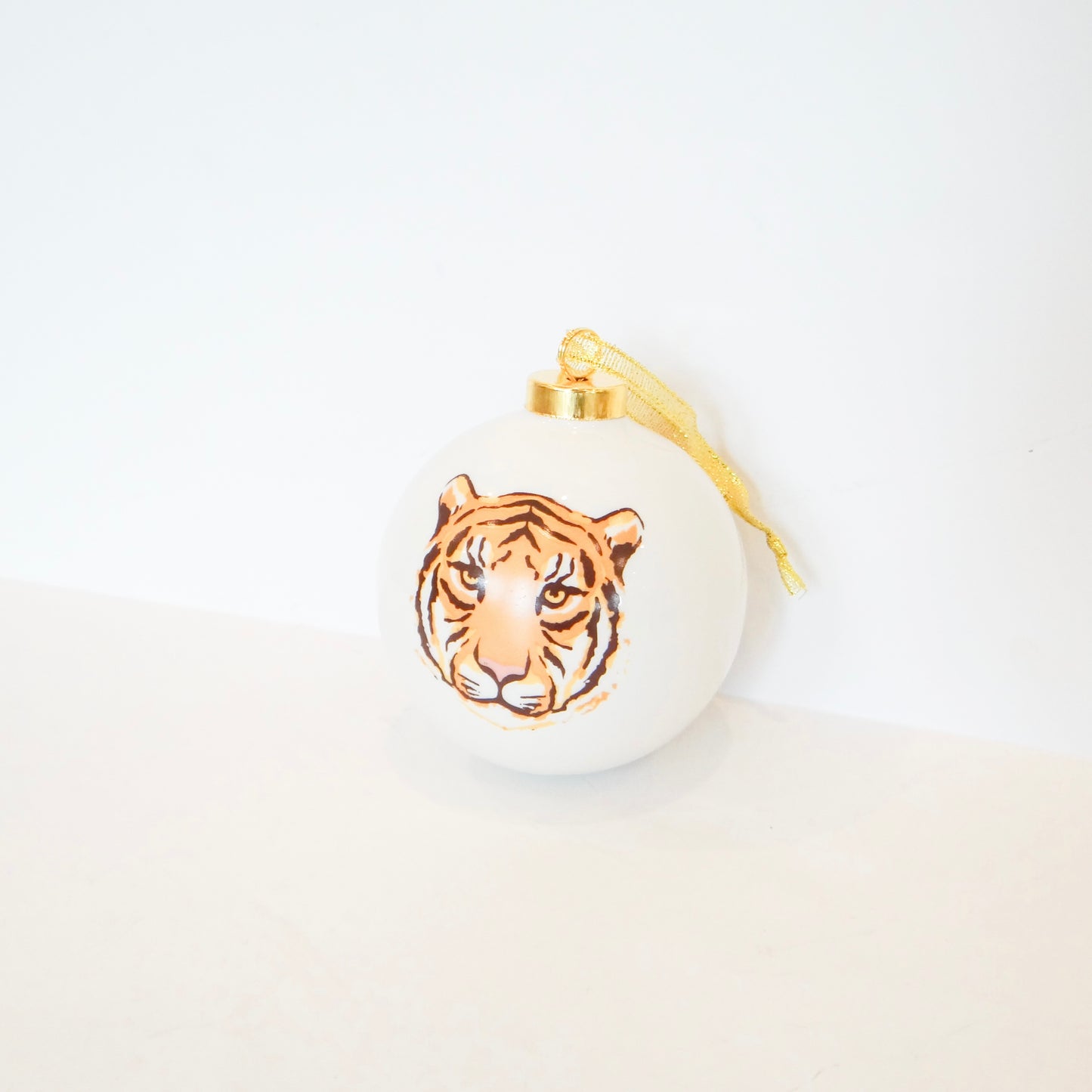 Tiger Ball Ornament