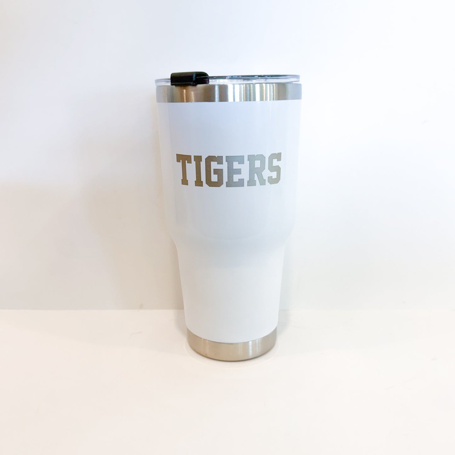 Tigers Etched Tumbler