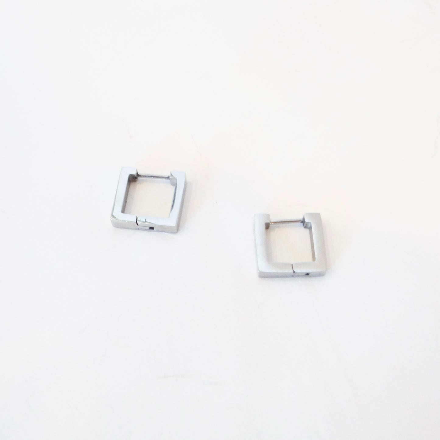 Earring of the Week 11/24: Silver Square Hoops