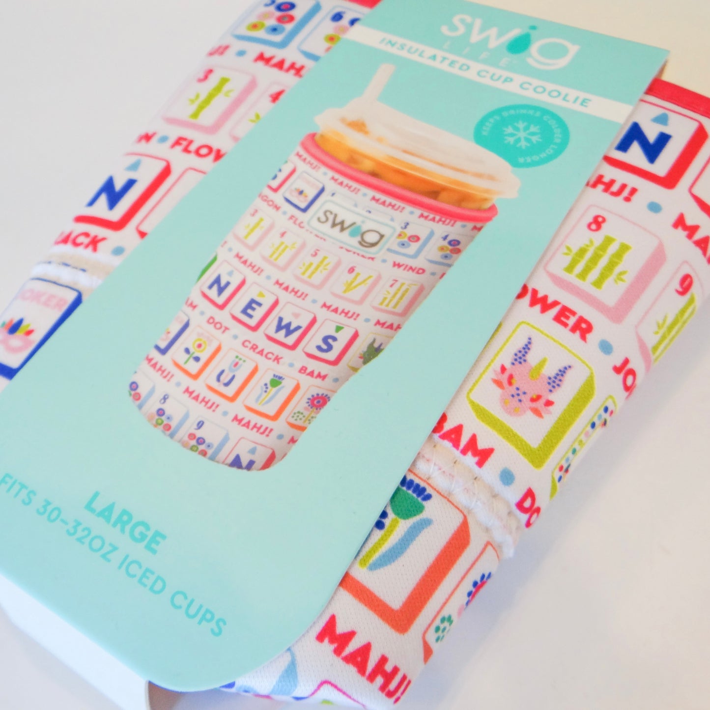 Swig Mahjong Large Iced Cup Coolie