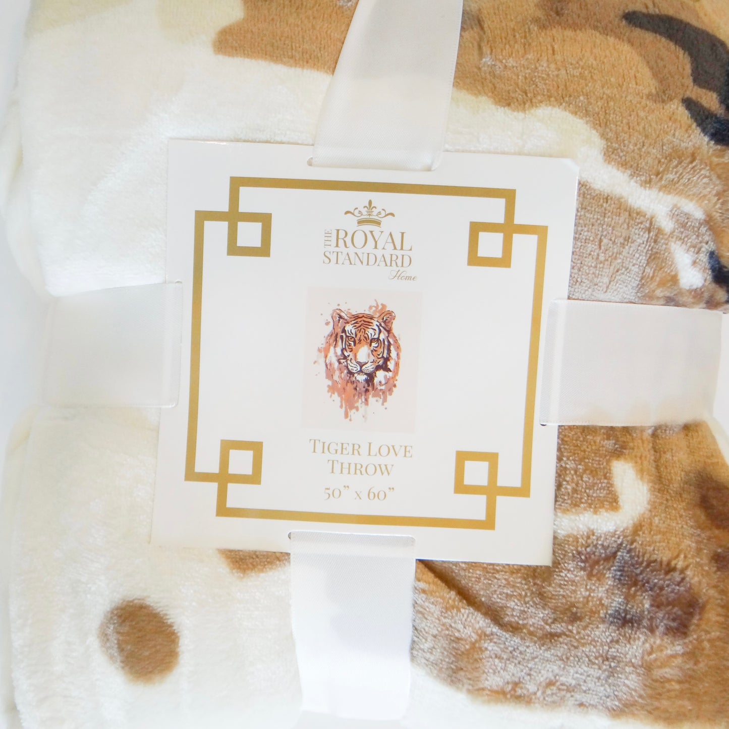 Tiger Love Throw Blanket
