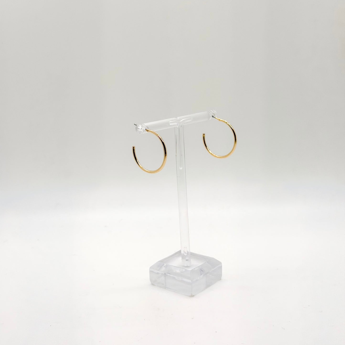 Skinny Gold Hoops
