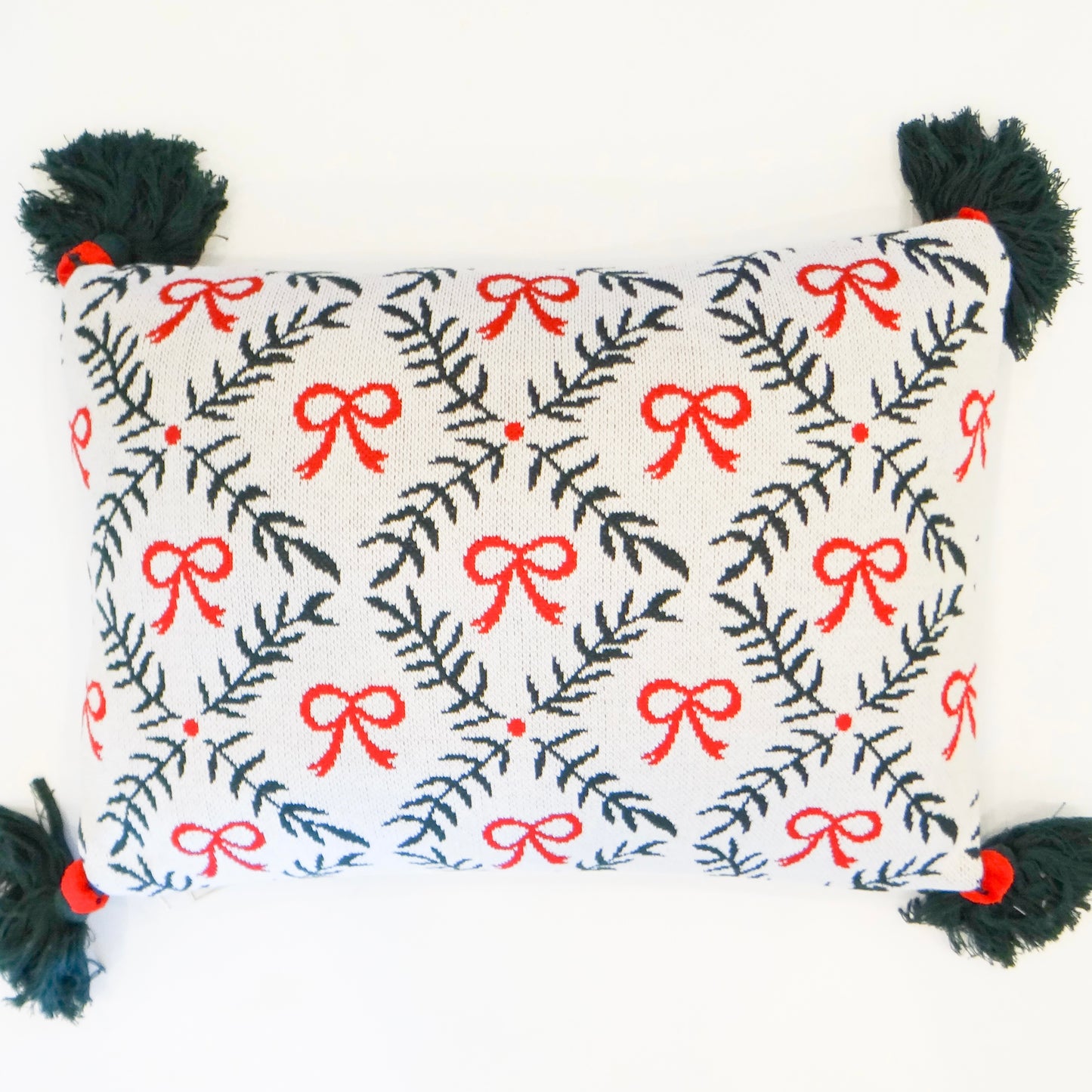 Holiday Trellis Lumbar Pillow