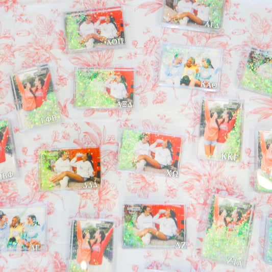Sorority Glitter Picture Frame