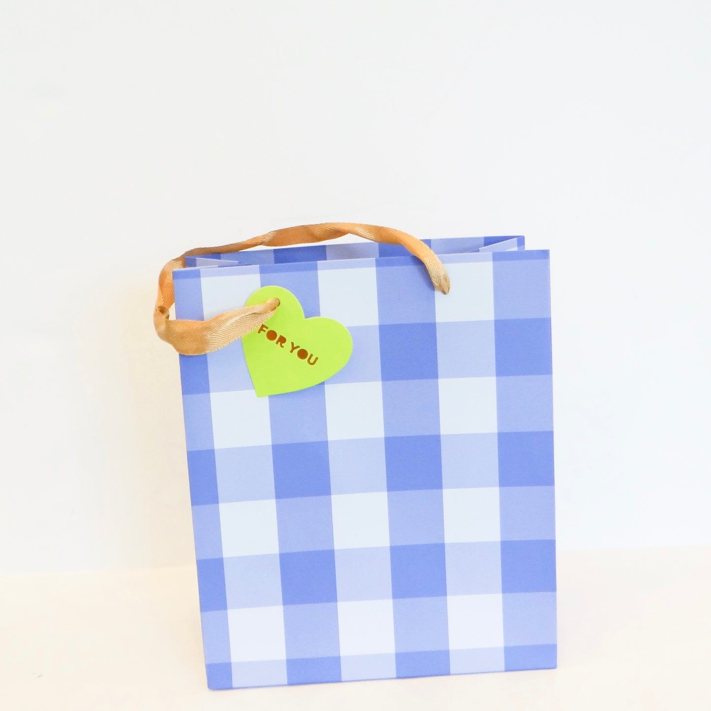 Medium Gingham Gift Bag