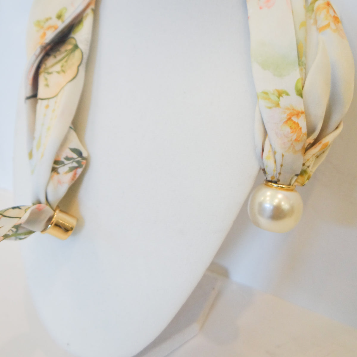 Floral Fields Scarf Necklace