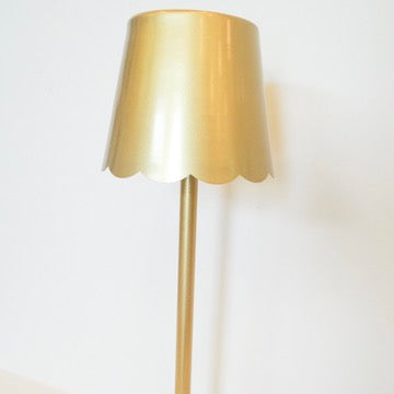 Cordless Table Lamp Scalloped