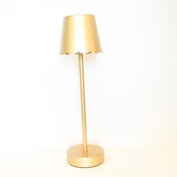 Cordless Table Lamp Scalloped