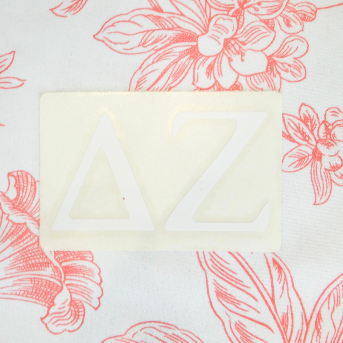 Sorority 2" Car Decal White