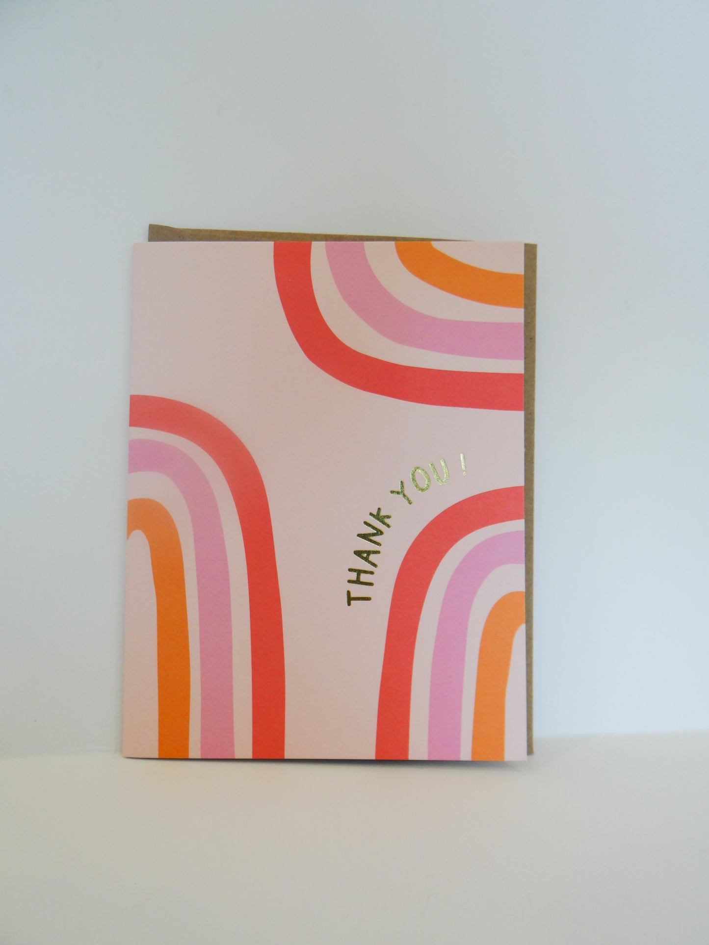 Thank You Rainbow Arches Greeting Card