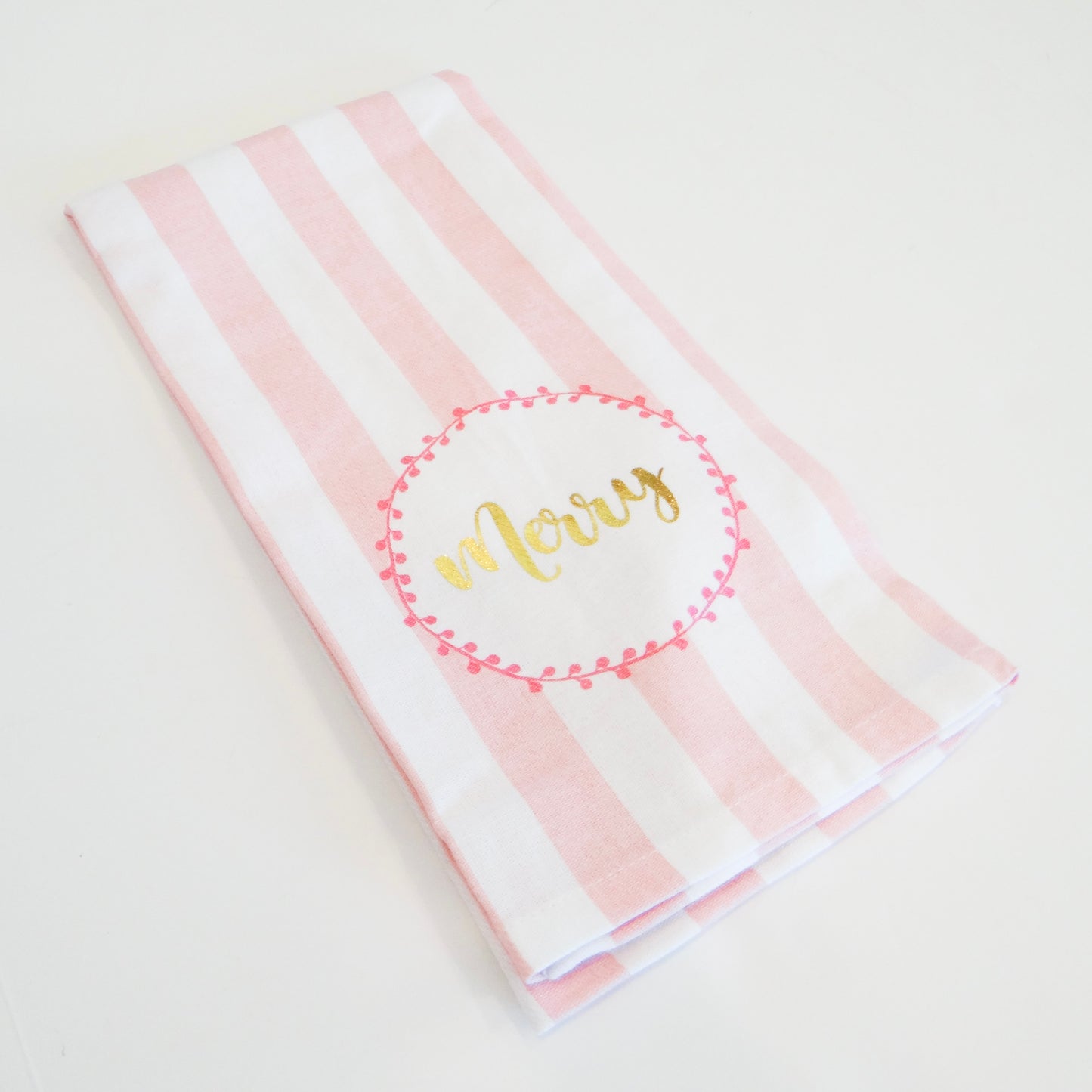 Merry Script Hand Towel