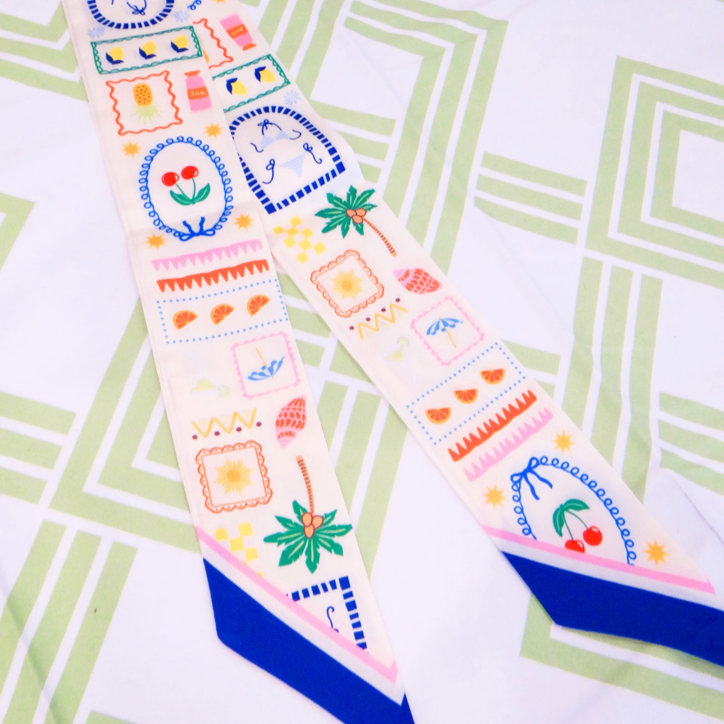 Postcards from Paradise Skinny Scarf