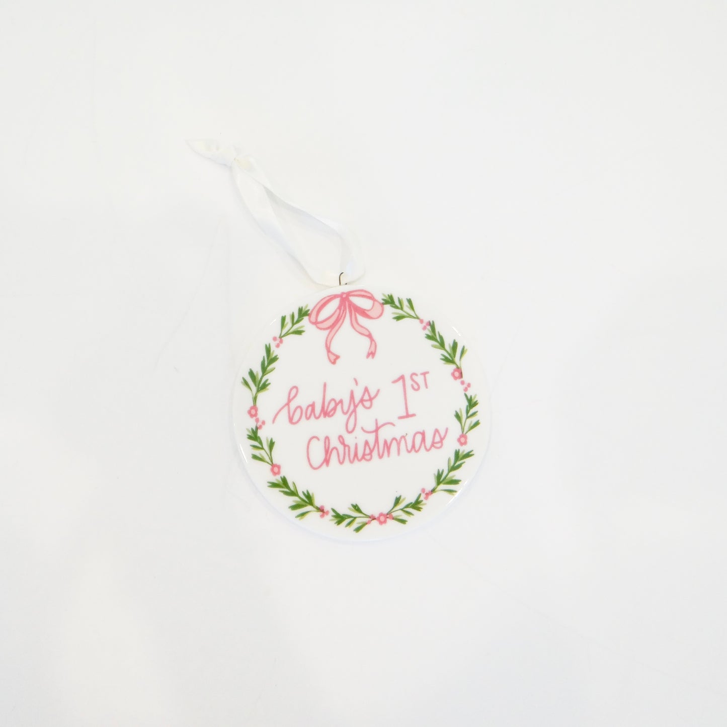 Baby's First Christmas Ornament