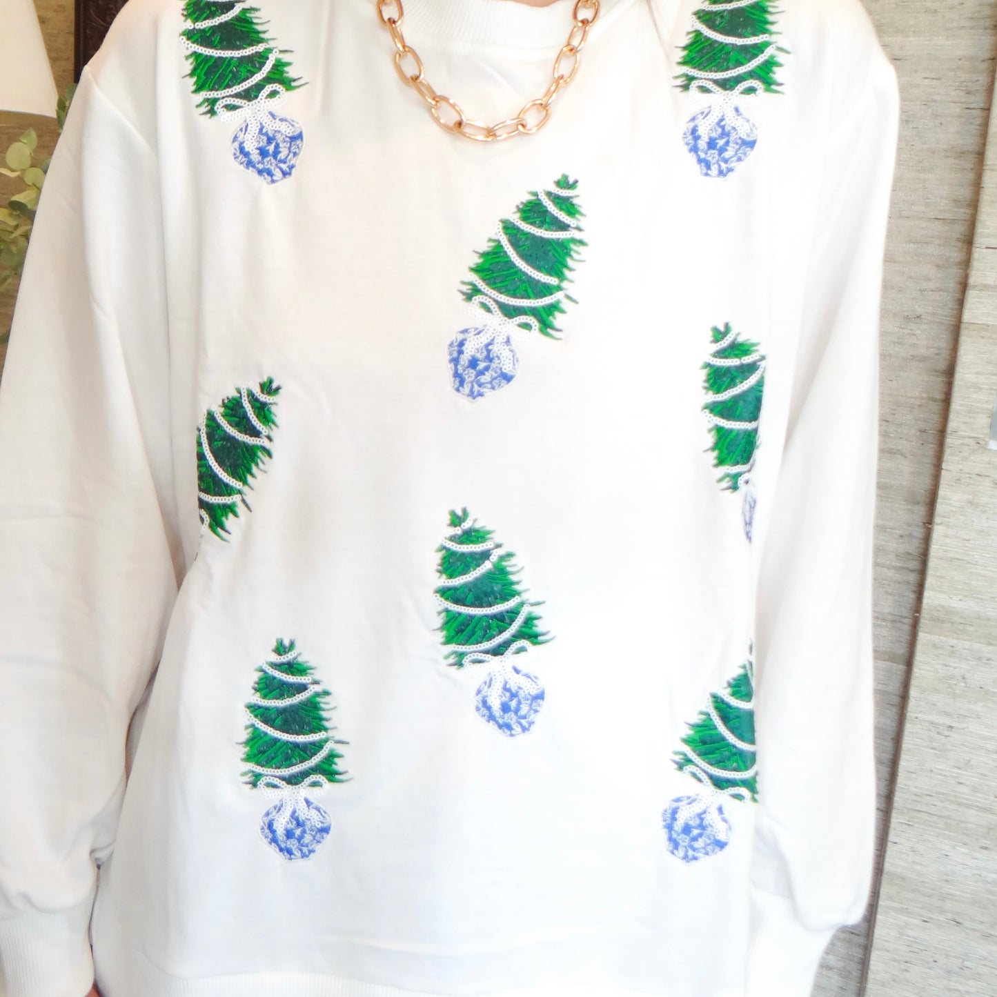 Blue Christmas Sweatshirt