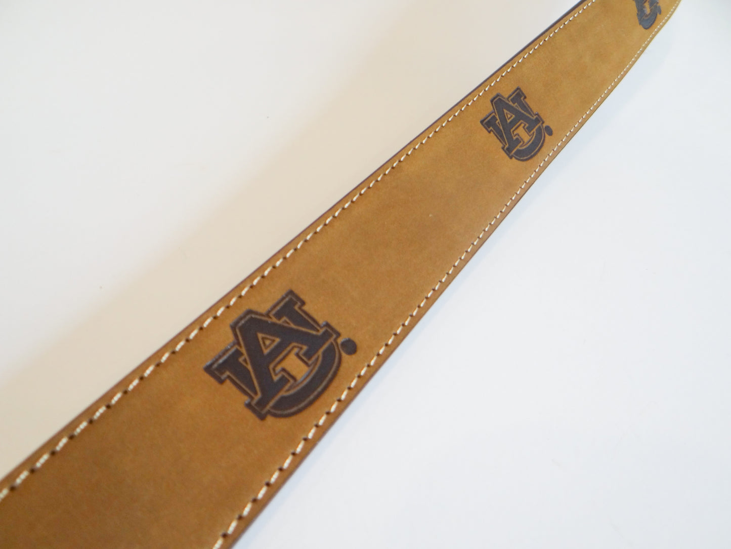 Auburn Leather Embossed Belt