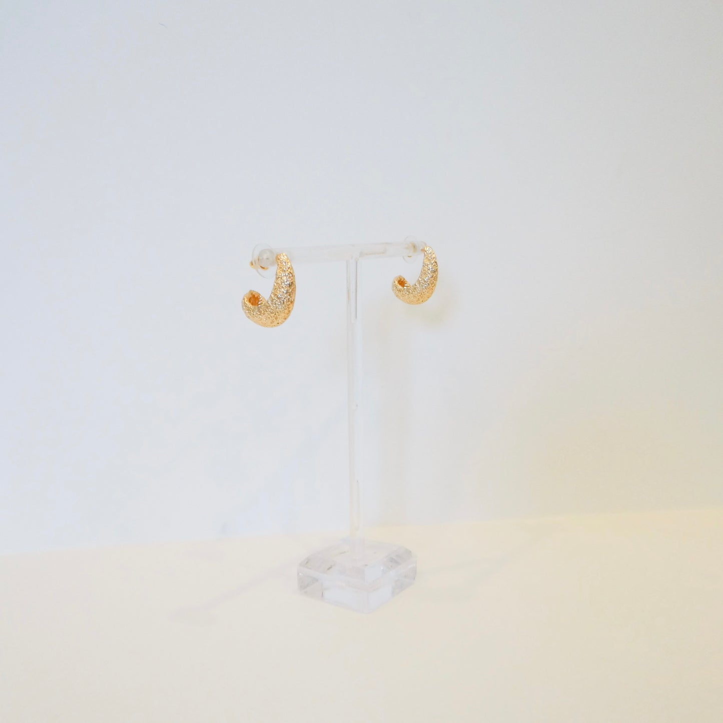 Textured Tear Hoops