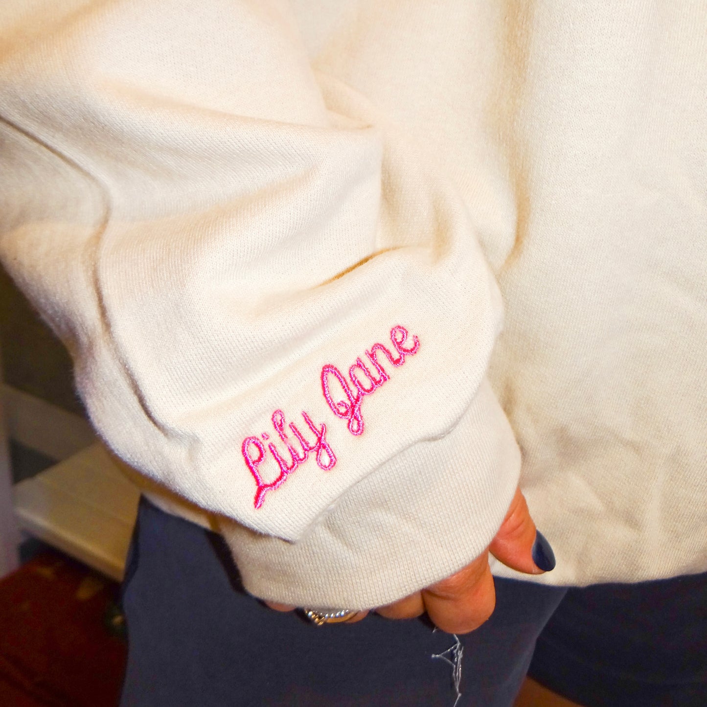 Embroidered Nutcracker Sweatshirt