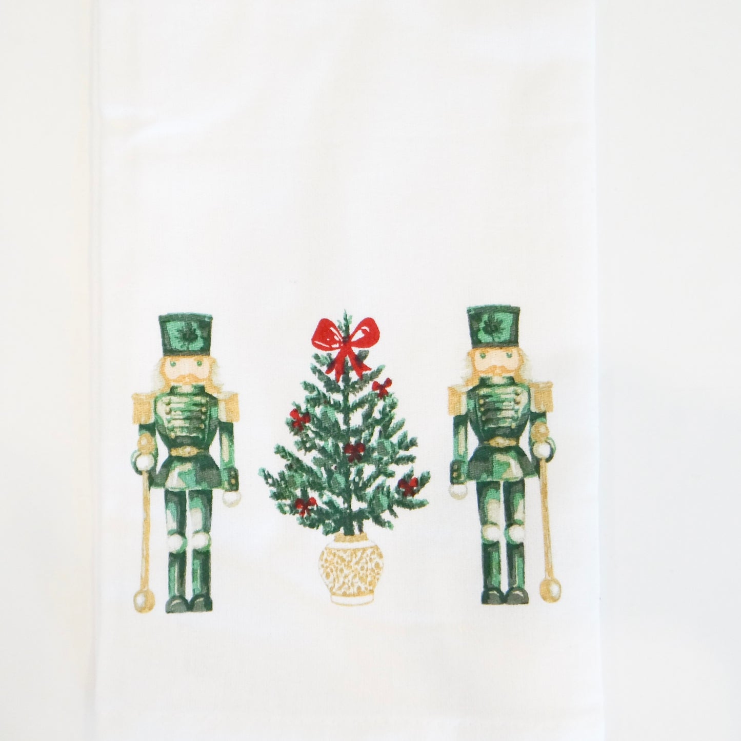 Watercolor Nutcracker Trio Hand Towel