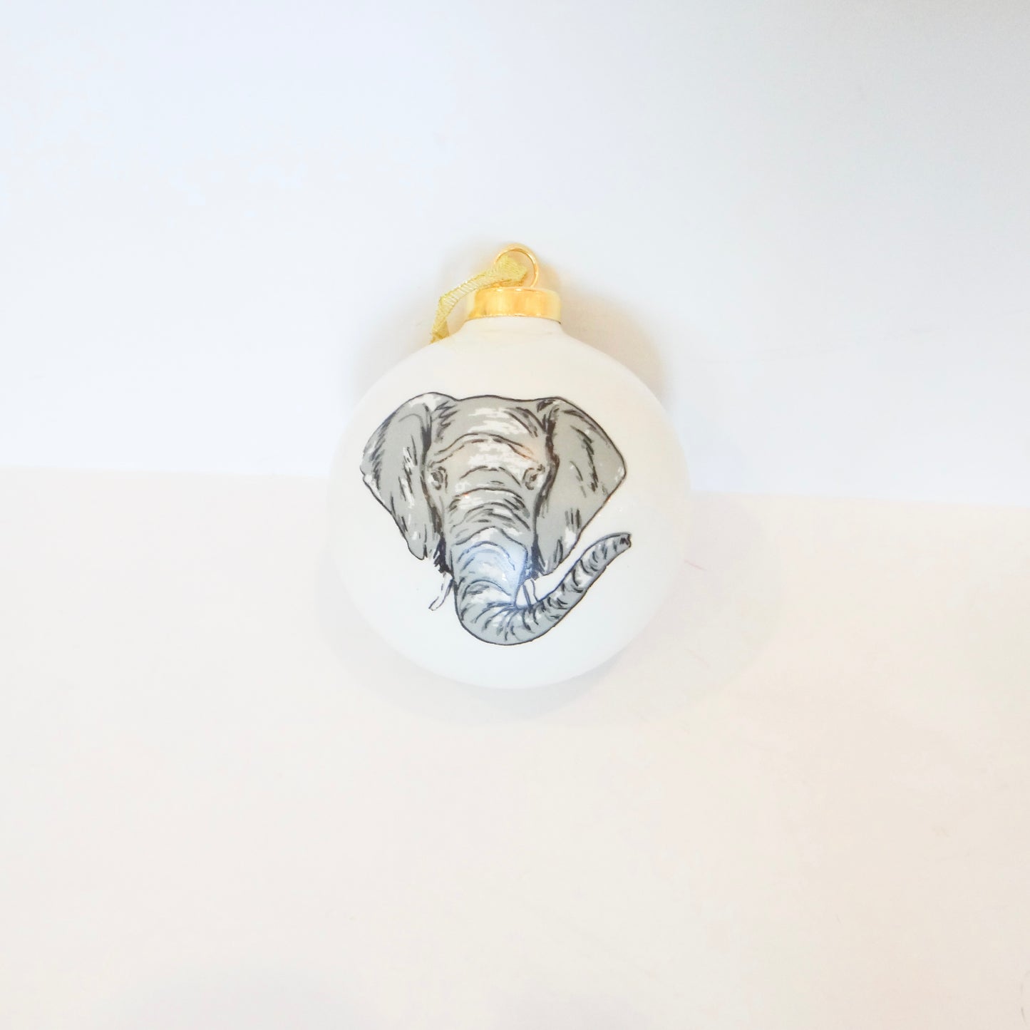 Elephant Ball Ornament