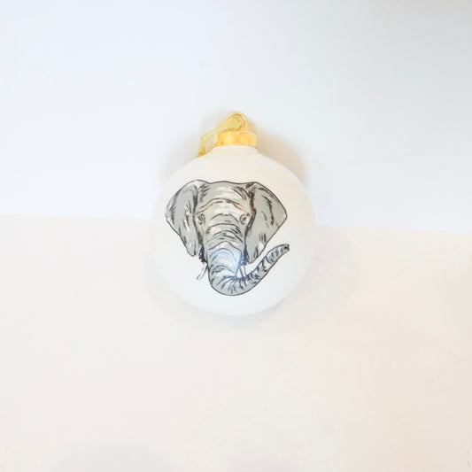 Elephant Ball Ornament