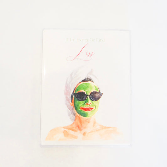 Spa Mask Card Set