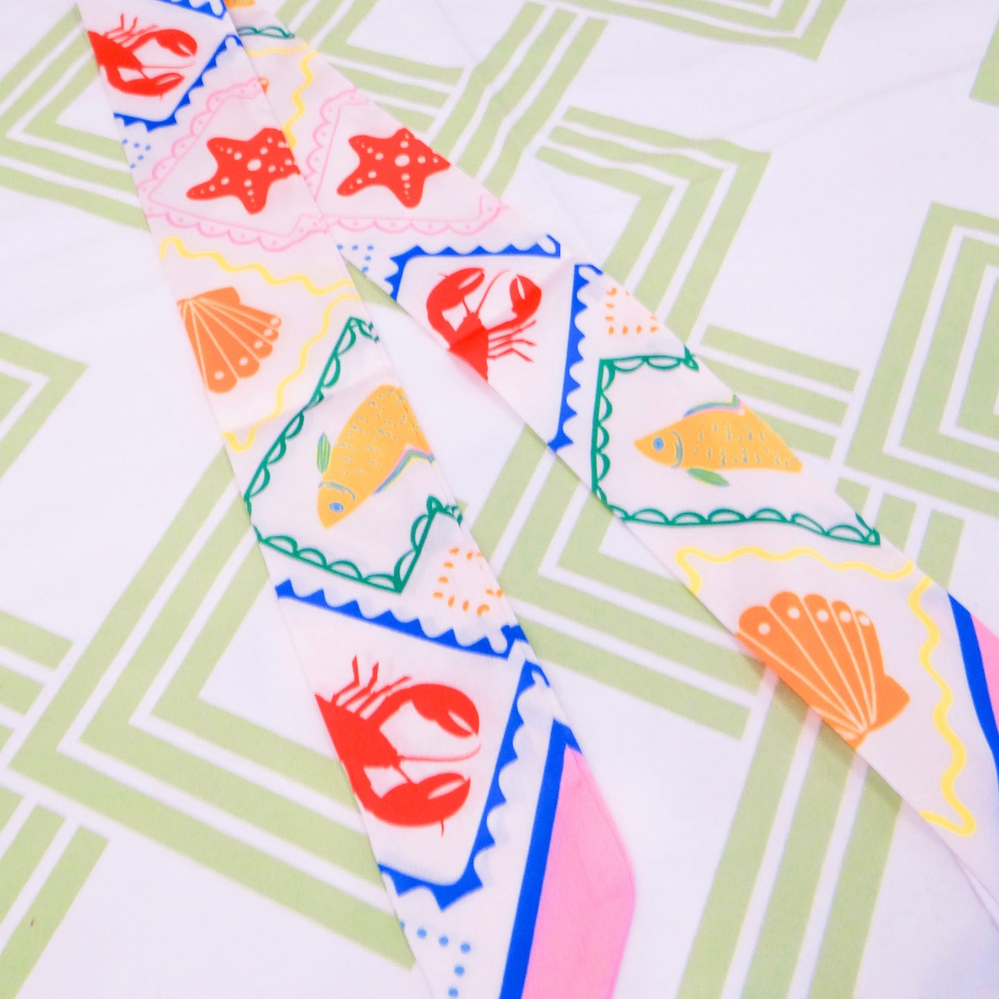 Under the Sea Skinny Scarf